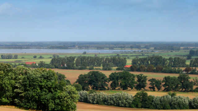 Blick auf den Galenbecker See