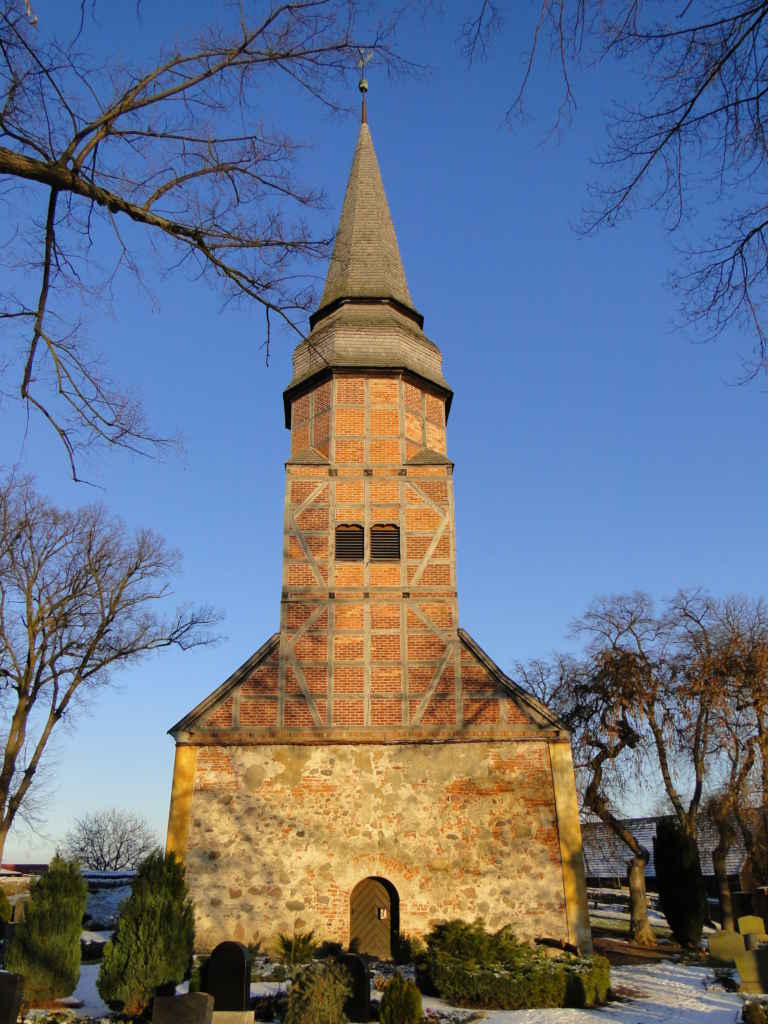 Gehrener Kirche im Winter